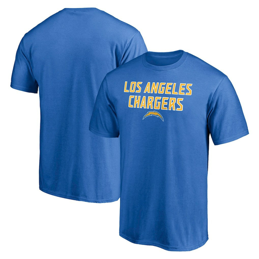 Game Day Stack T-Shirt - Los Angeles Chargers T-shirts