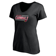 Women's Mascot In Bounds V-Neck T-Shirt - Arizona Cardinals T-shirts