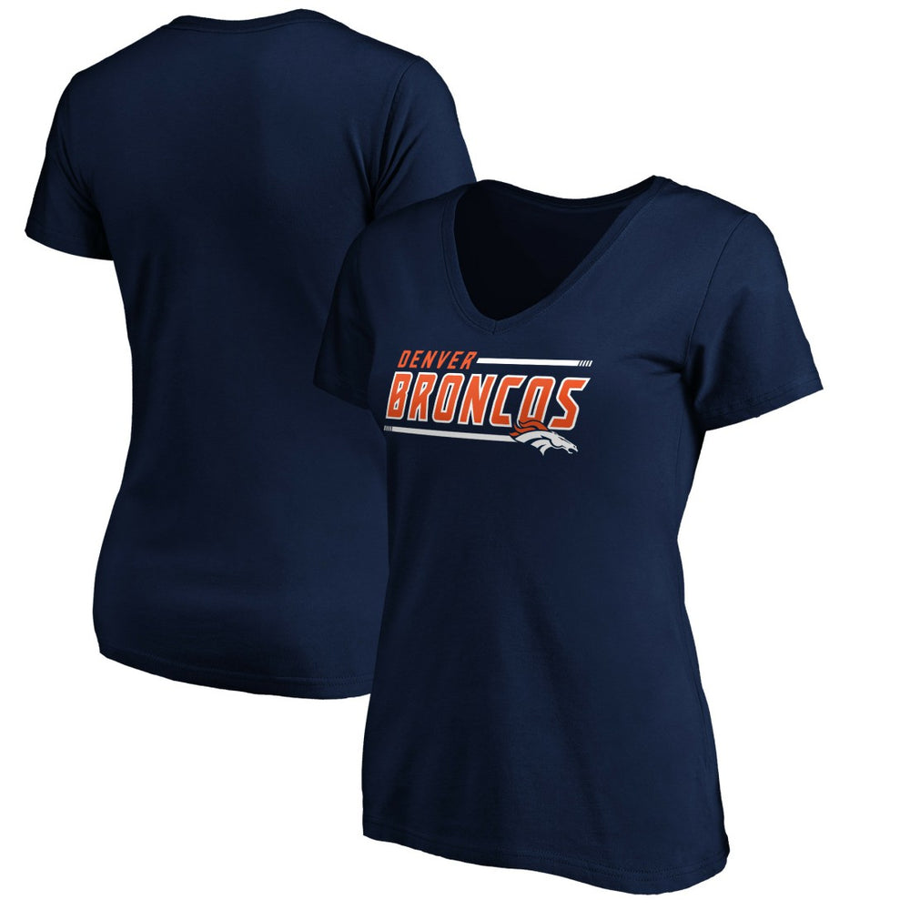 Women's Mascot In Bounds V-Neck T-Shirt - Denver Broncos T-shirts