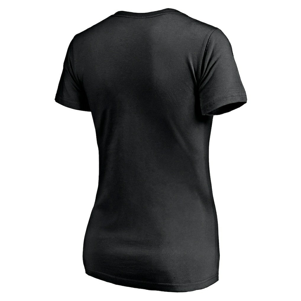 Women's Mascot In Bounds V-Neck T-Shirt - Jacksonville Jaguars T-shirts