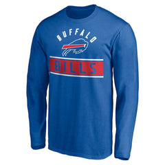 Team Arch Knockout Long Sleeve T-Shirt - Buffalo Bills T-shirts