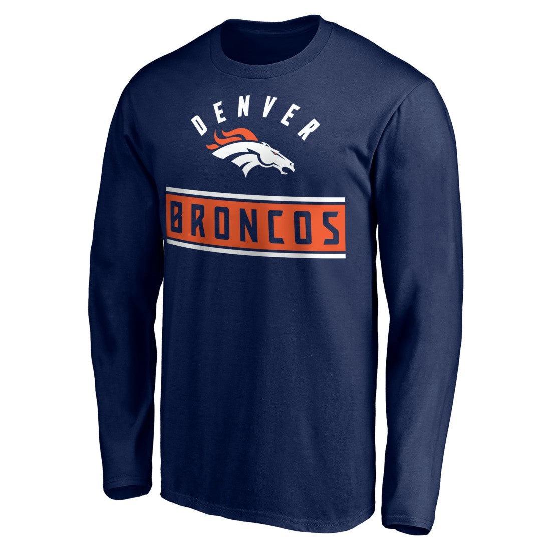 Team Arch Knockout Long Sleeve T-Shirt - Denver Broncos T-shirts