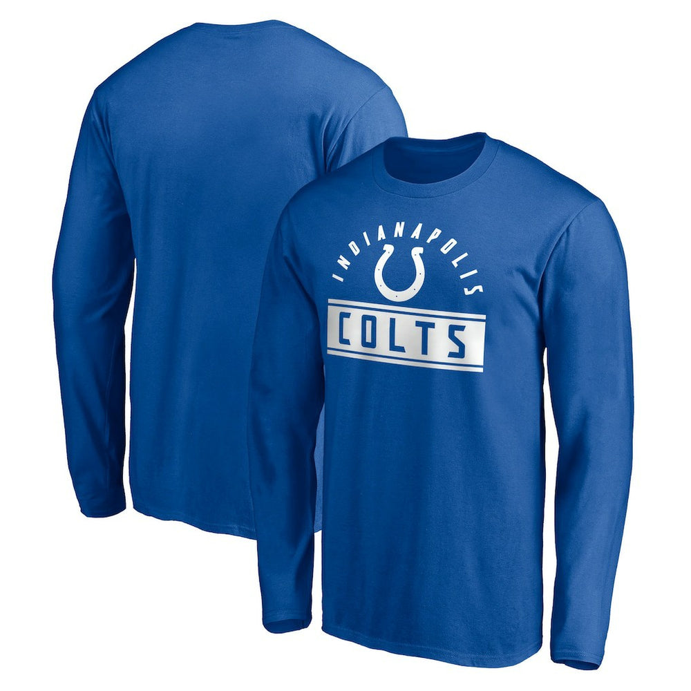 Team Arch Knockout Long Sleeve T-Shirt - Indianapolis Colts T-shirts