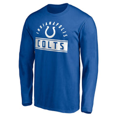 Team Arch Knockout Long Sleeve T-Shirt - Indianapolis Colts T-shirts