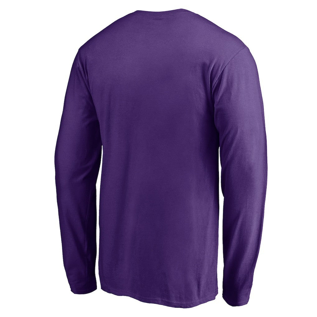 Team Arch Knockout Long Sleeve T-Shirt - Minnesota Vikings T-shirts