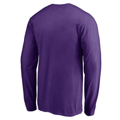 Team Arch Knockout Long Sleeve T-Shirt - Minnesota Vikings T-shirts