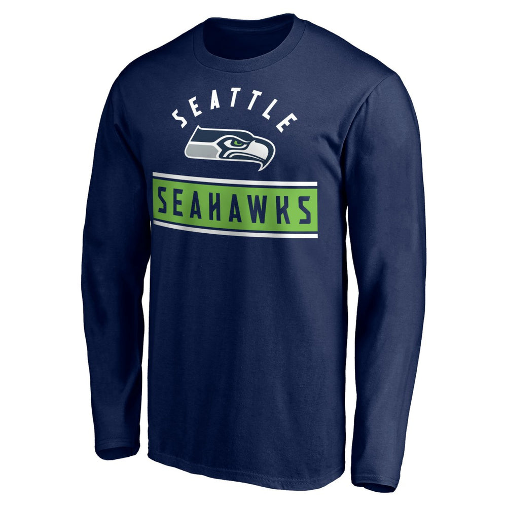 Team Arch Knockout Long Sleeve T-Shirt - Seattle Seahawks T-shirts