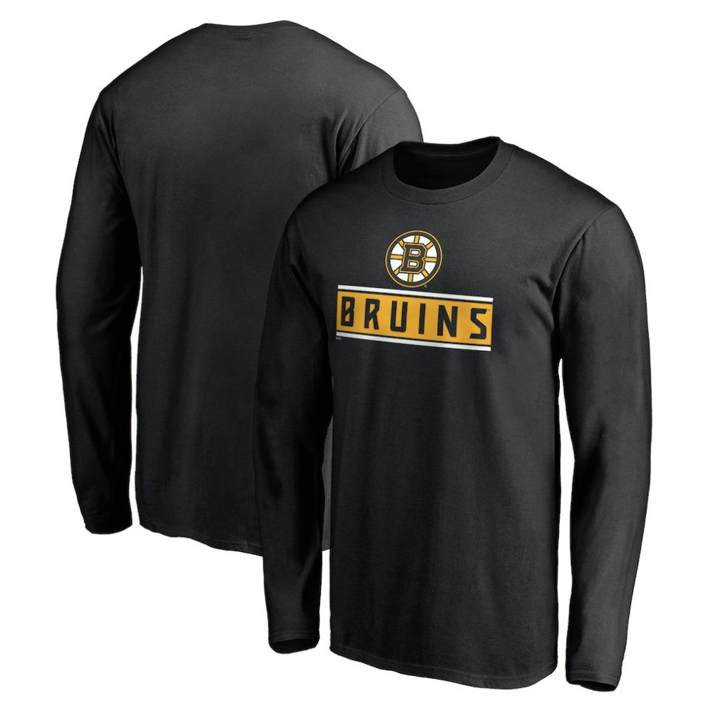 NHL Boston Bruins Team Arch Knockout Long Sleeve T-Shirt
