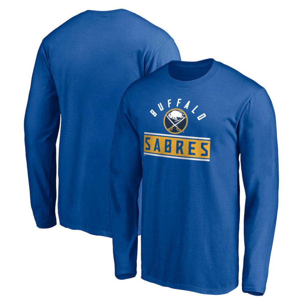 NHL Buffalo Sabres Team Arch Knockout Long Sleeve T-Shirt