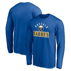 NHL Buffalo Sabres Team Arch Knockout Long Sleeve T-Shirt