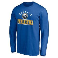 NHL Buffalo Sabres Team Arch Knockout Long Sleeve T-Shirt