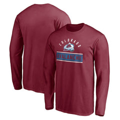 NHL Colorado Avalanche Team Arch Knockout Long Sleeve T-Shirt