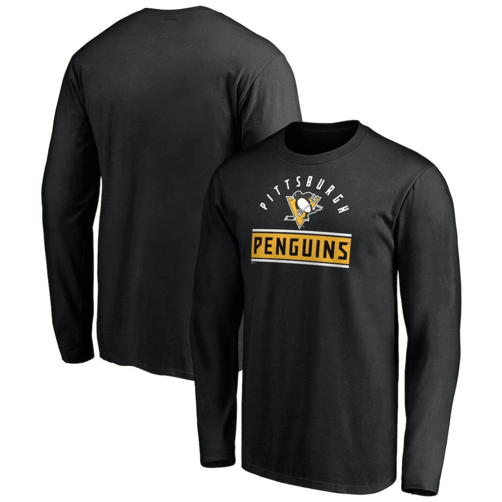 NHL Pittsburgh Penguins Team Arch Knockout Long Sleeve T-Shirt