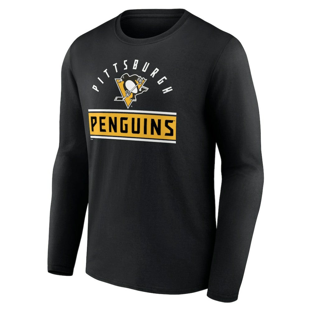 NHL Pittsburgh Penguins Team Arch Knockout Long Sleeve T-Shirt