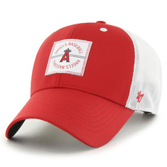 Red Los Angeles Angels '47 Disburse MVP Trucker Adjustable Hat