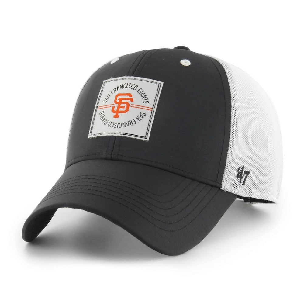 Black San Francisco Giants '47 Disburse MVP Trucker Adjustable Hat
