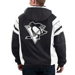 NHL Pittsburgh Penguins Starter x NHL Black Ice Home Team Half-Zip Pullover Hoodie