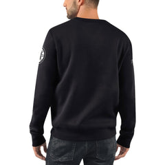 NHL Boston Bruins Starter x NHL Black Ice Cross Check Pullover Sweatshirt