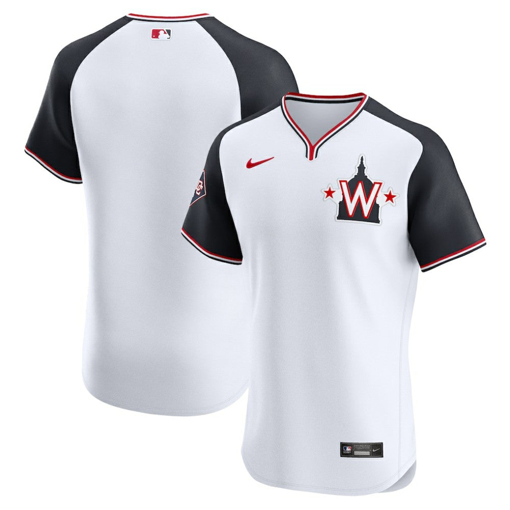 Navy Washington Nationals Nike Alternate Elite Jersey