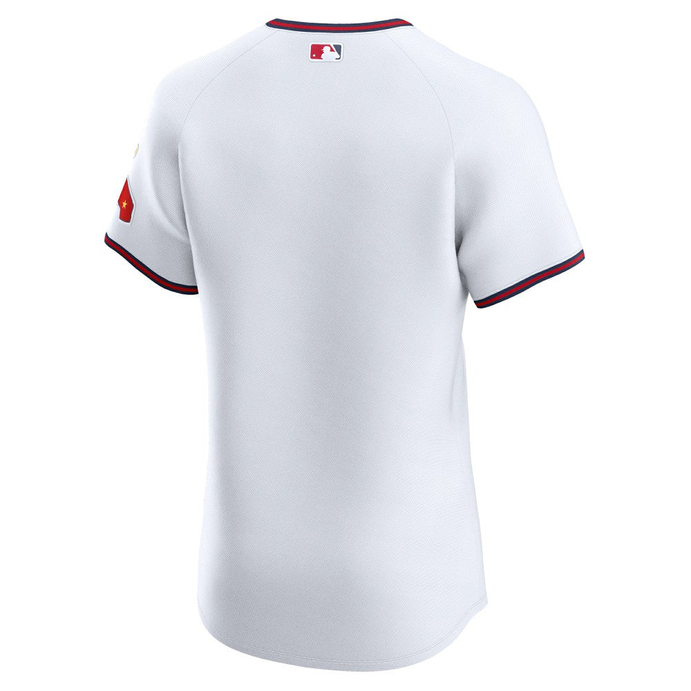White Los Angeles Angels Nike Alternate Vapor Premier Elite Patch Jersey