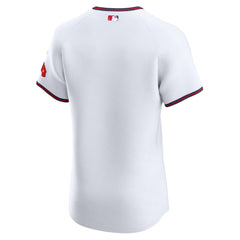 White Los Angeles Angels Nike Alternate Vapor Premier Elite Patch Jersey