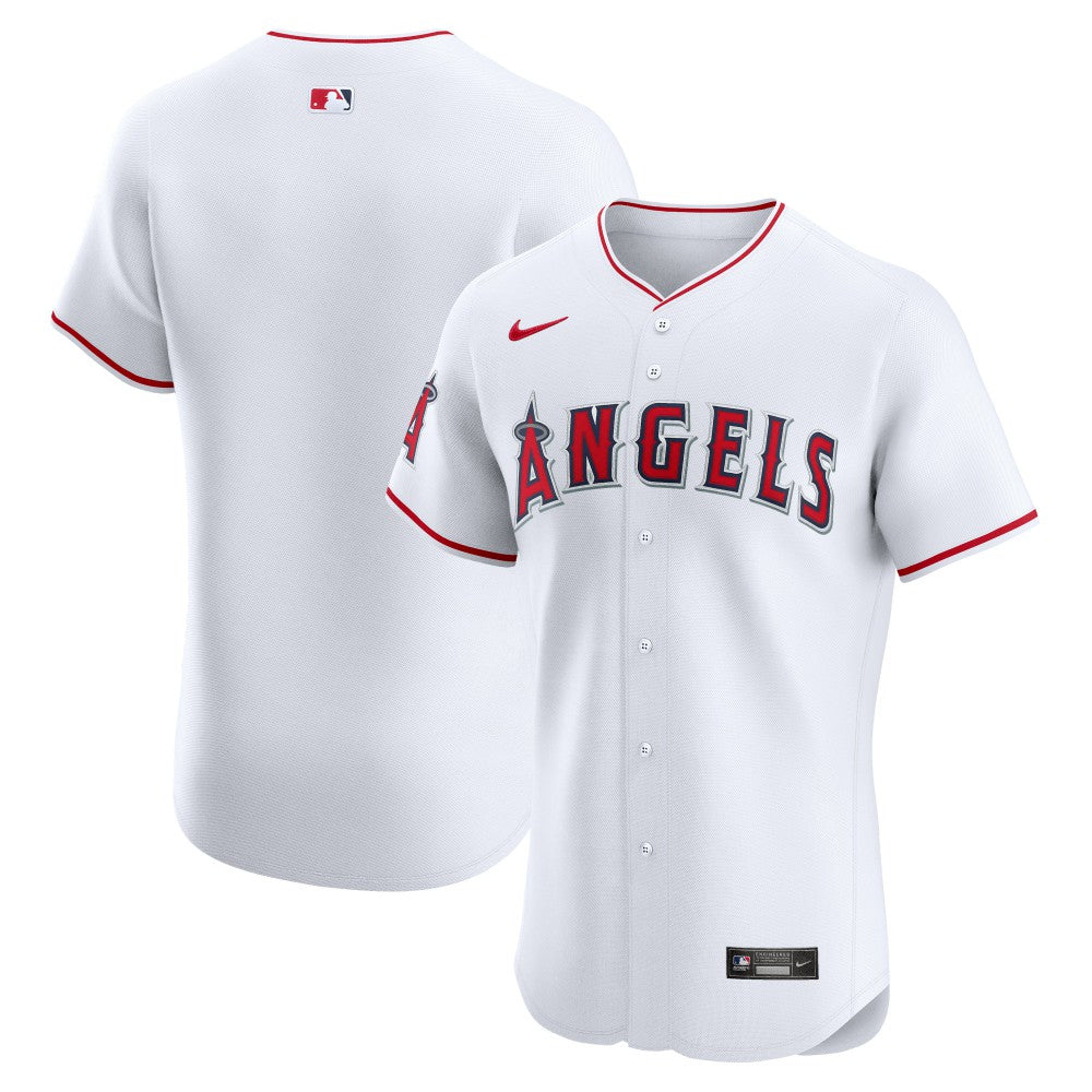 White Los Angeles Angels Nike Home Elite Jersey
