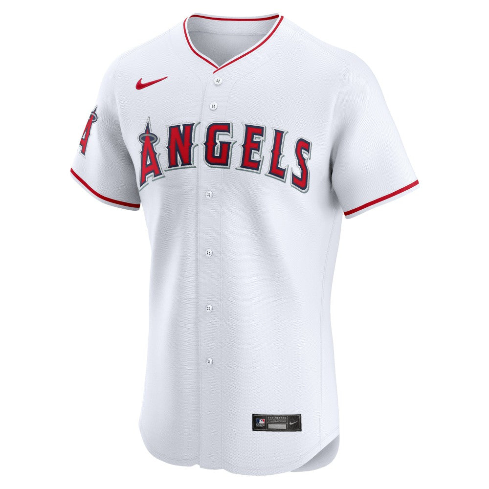 White Los Angeles Angels Nike Home Elite Jersey