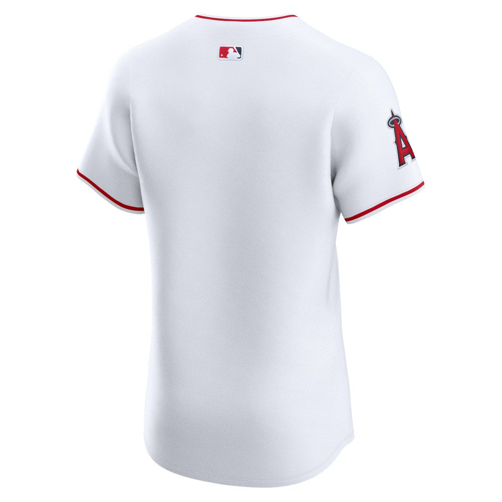 White Los Angeles Angels Nike Home Elite Jersey
