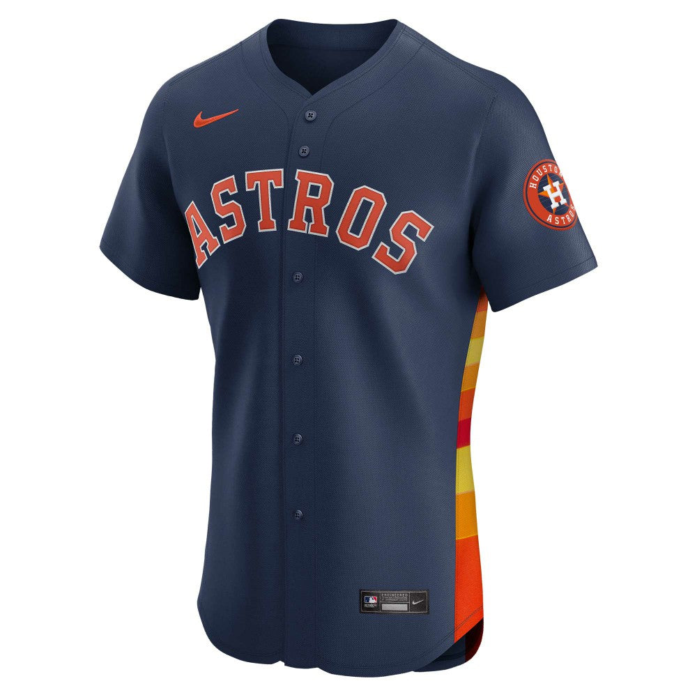 Navy Jose Altuve Houston Astros Nike Alternate Elite Player Jersey