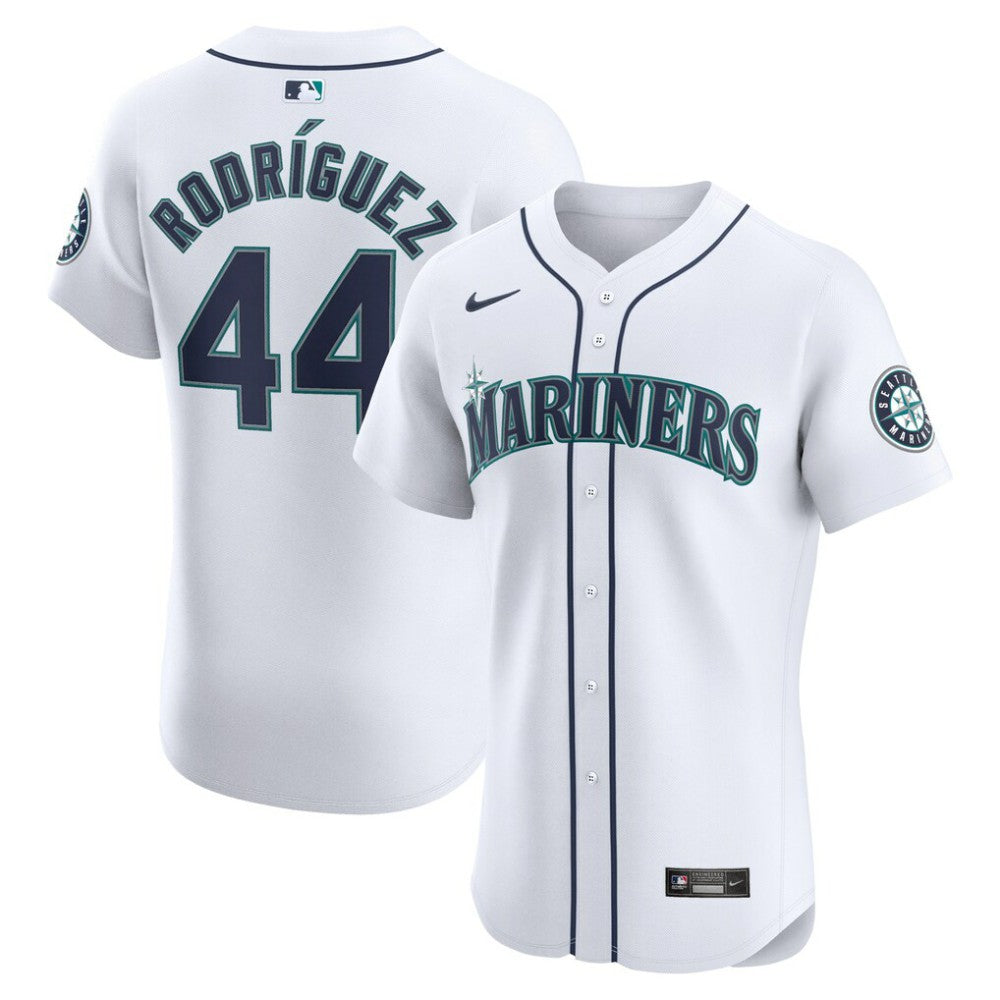 White Julio Rodríguez Seattle Mariners Nike Home Elite Player Jersey