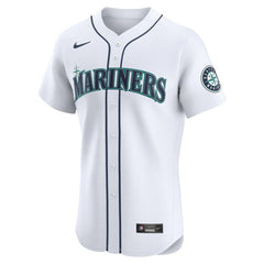 White Julio Rodríguez Seattle Mariners Nike Home Elite Player Jersey