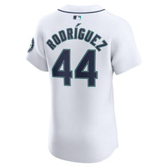 White Julio Rodríguez Seattle Mariners Nike Home Elite Player Jersey