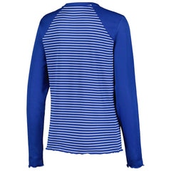Antigua Women's Maverick Waffle Henley Long Sleeve T-Shirt - Buffalo Bills T-shirts