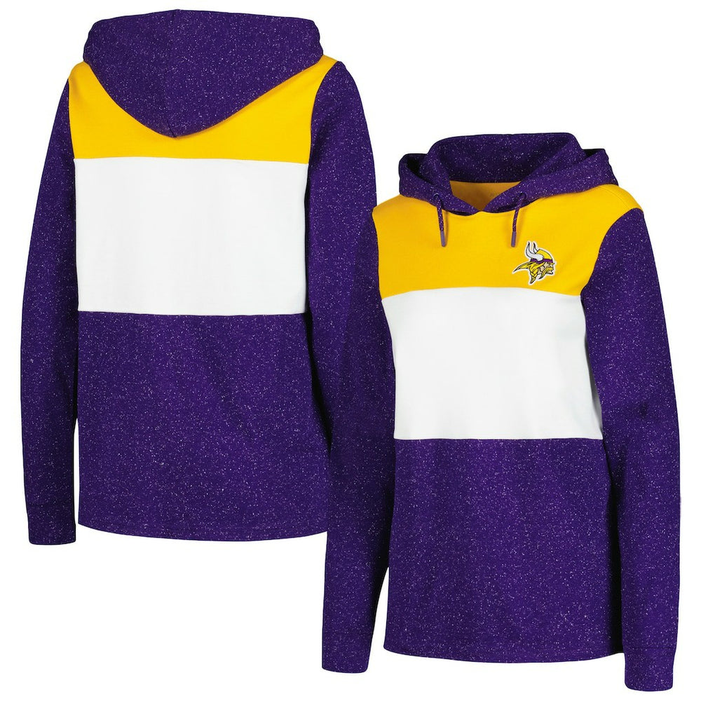 Antigua Women's Wicket Pullover Hoodie - Minnesota Vikings Hoodies