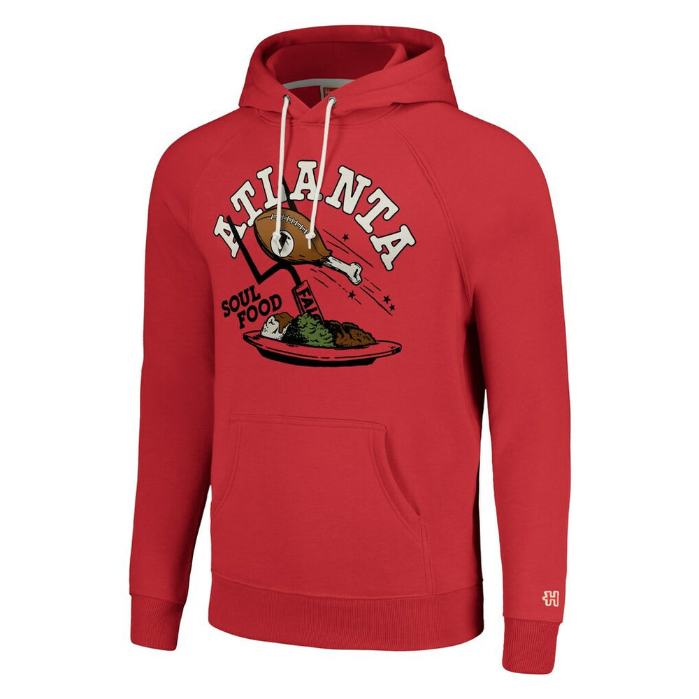 Homage Unisex NFL x Guy Fieri’s Flavortown Tri-Blend Pullover Hoodie - Atlanta Falcons Hoodies
