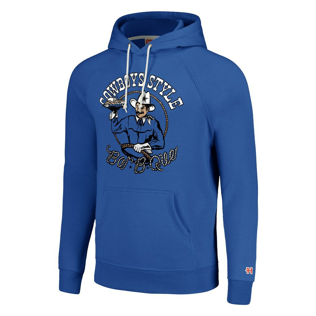 Homage Unisex NFL x Guy Fieri’s Flavortown Tri-Blend Pullover Hoodie - Dallas Cowboys Hoodies