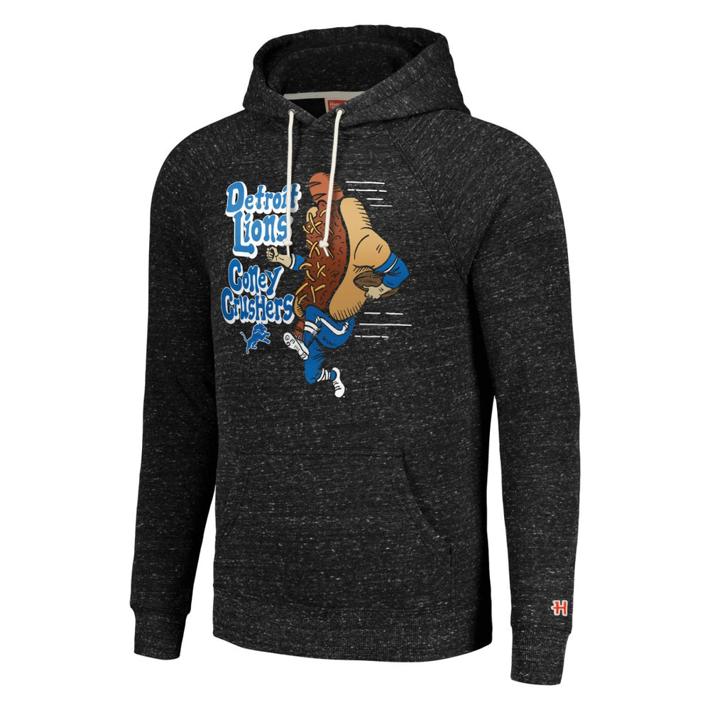 Homage Unisex NFL x Guy Fieri’s Flavortown Tri-Blend Pullover Hoodie - Detroit Lions Hoodies