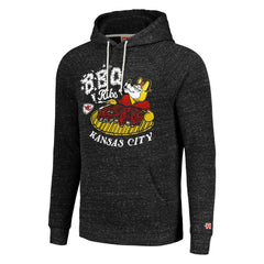 Homage Unisex NFL x Guy Fieri’s Flavortown Tri-Blend Pullover Hoodie - Kansas City Chiefs Hoodies