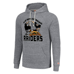 Homage Unisex NFL x Guy Fieri’s Flavortown Tri-Blend Pullover Hoodie - Las Vegas Raiders Hoodies