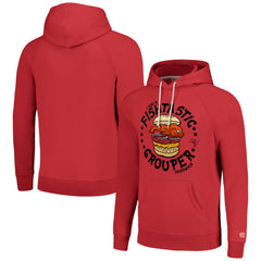 Homage Unisex NFL x Guy Fieri’s Flavortown Tri-Blend Pullover Hoodie - Tampa Bay Buccaneers Hoodies
