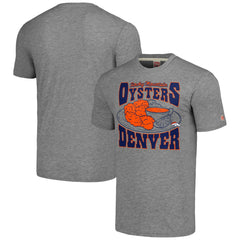 Homage Unisex NFL x Guy Fieri’s Flavortown Tri-Blend T-Shirt - Denver Broncos T-shirts