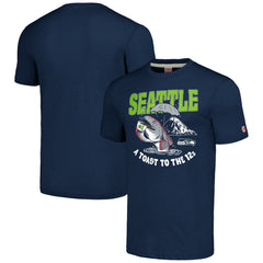 Homage Unisex NFL x Guy Fieri’s Flavortown Tri-Blend T-Shirt - Seattle Seahawks T-shirts