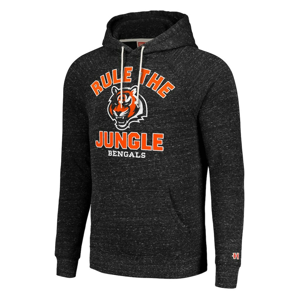 Homage Unisex Hyperlocal Raglan Pullover Hoodie - Cincinnati Bengals Hoodies