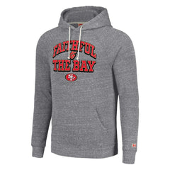 Homage Unisex Hyperlocal Raglan Pullover Hoodie - San Francisco 49ers Hoodies