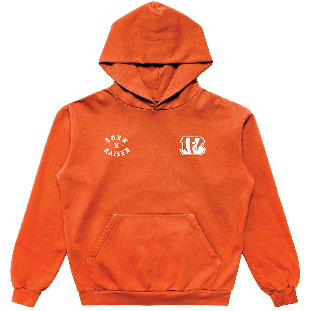 Born x Raised Unisex Pullover Hoodie - Cincinnati Bengals Hoodies