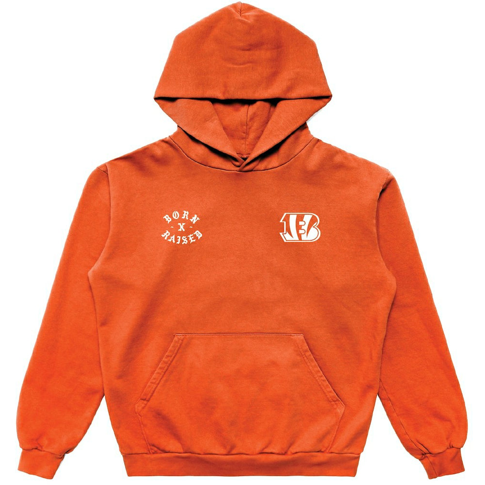 Born x Raised Unisex Pullover Hoodie - Cincinnati Bengals Hoodies