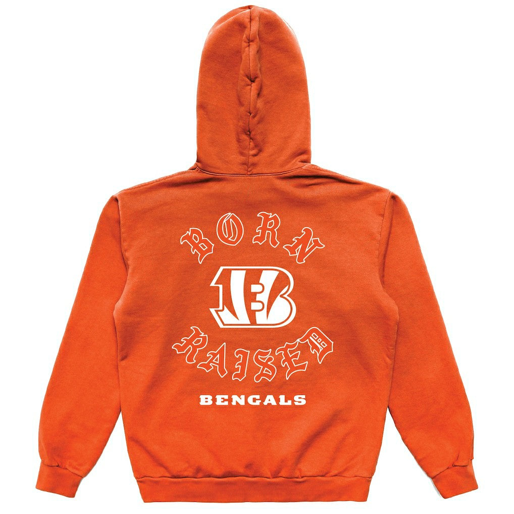 Born x Raised Unisex Pullover Hoodie - Cincinnati Bengals Hoodies
