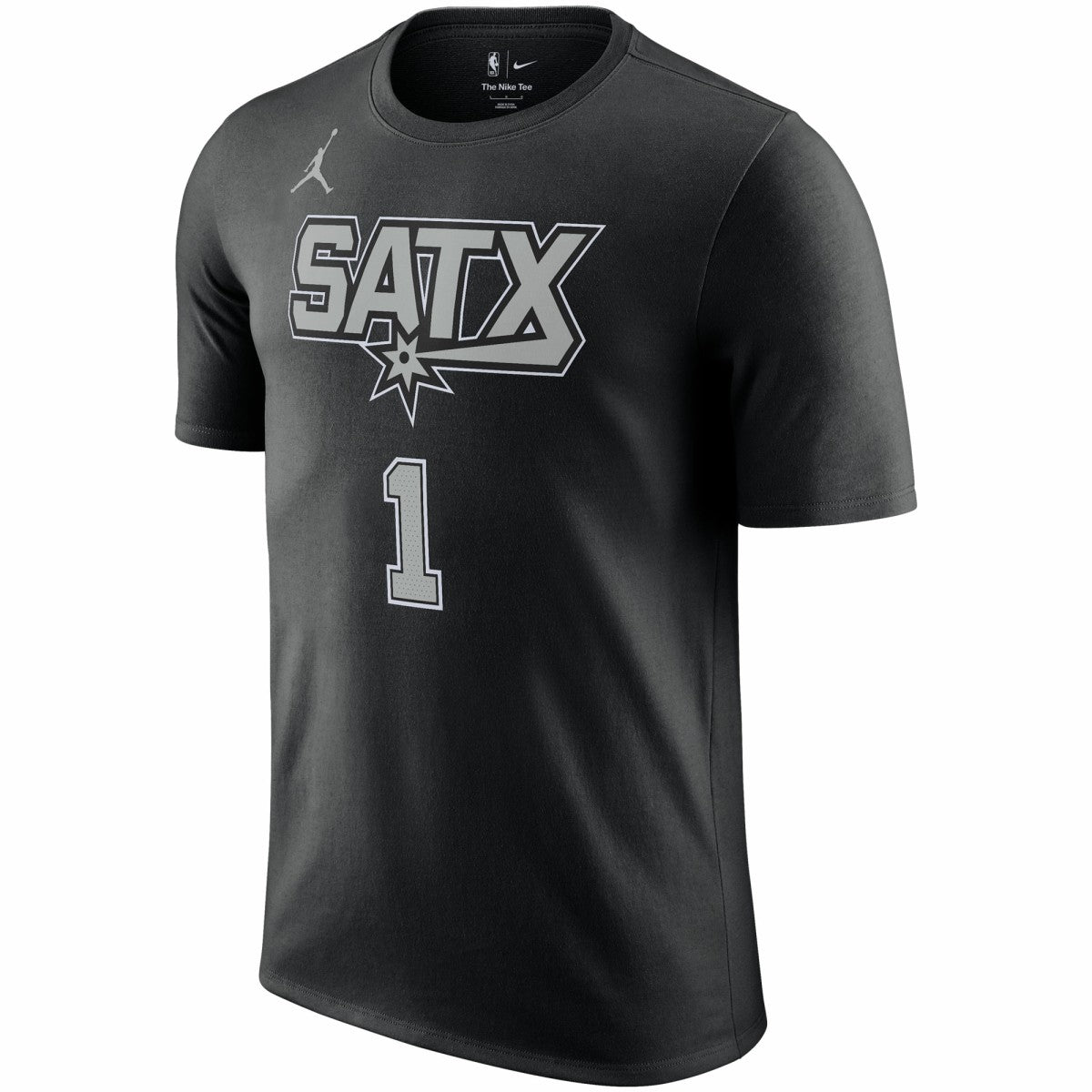Victor Wembanyama San Antonio Spurs Jordan Brand 2022/23 Statement Edition Name & Number T-Shirt