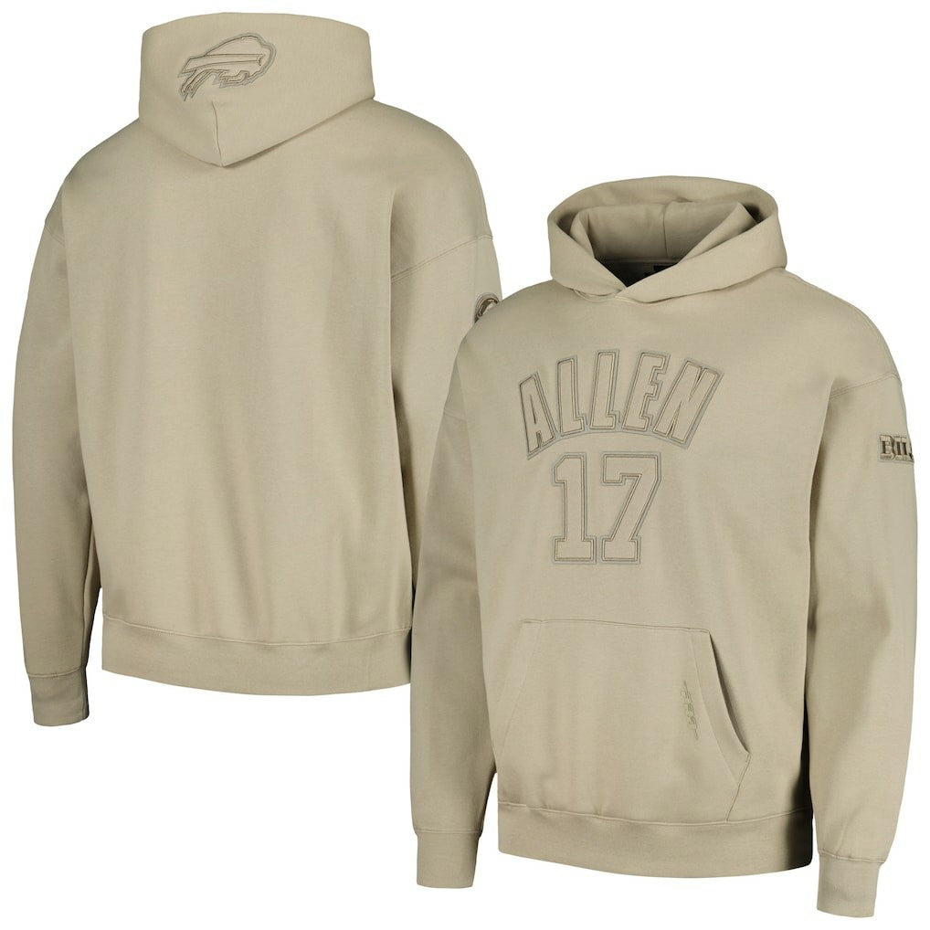Josh Allen  Pro Standard Player Name & Number Pullover Hoodie - Buffalo Bills Hoodies