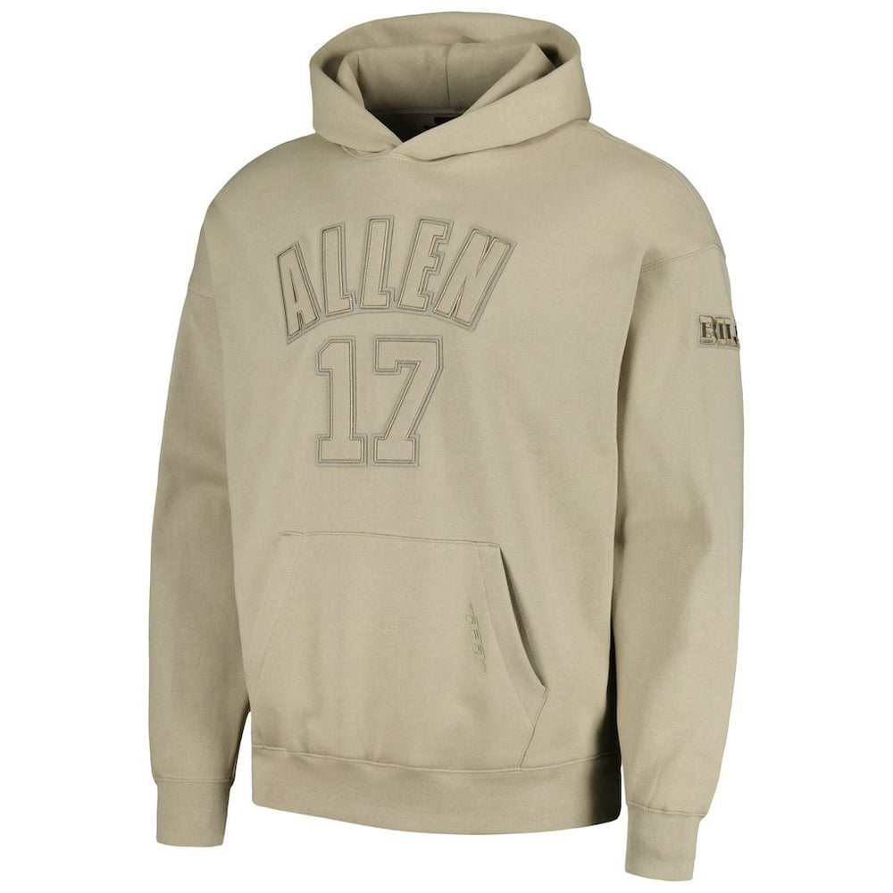 Josh Allen  Pro Standard Player Name & Number Pullover Hoodie - Buffalo Bills Hoodies